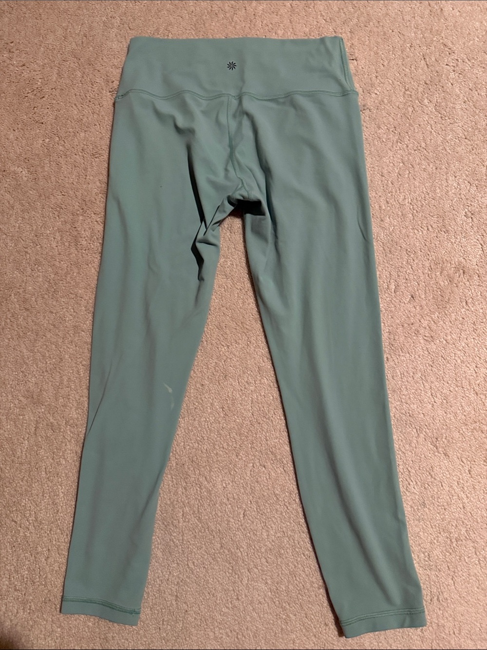 Athleta Sage Green High-Rise Leggings - Picture 3 of 5